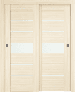 AVON 07-06 VETRO LOIRE ASH BYPASS DOORS BELLDINNI MODERN INTERIOR DOOR - 1