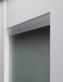 DESSA VETRO BIANCO NOBLE SLAB BELLDINNI MODERN INTERIOR DOOR - 4