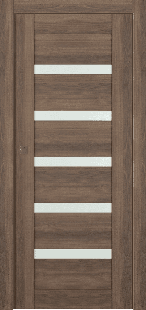 AVON 07-04 VETRO PECAN NUTWOOD POCKET DOORS BELLDINNI MODERN INTERIOR DOOR - 1