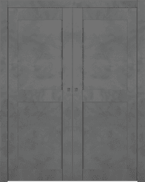 AVON 07 RN DARK URBAN DOUBLE POCKET BELLDINNI MODERN INTERIOR DOOR - 1