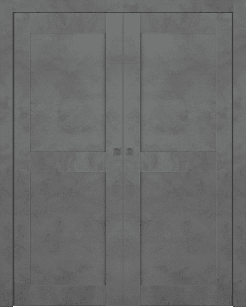 AVON 07 RN DARK URBAN DOUBLE POCKET BELLDINNI MODERN INTERIOR DOOR - 1