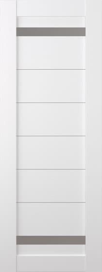 PERLA VETRO BIANCO NOBLE SWING BELLDINNI MODERN INTERIOR DOOR - 2