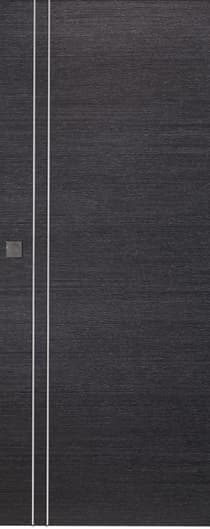 AVANTI 2V BLACK APRICOT MAGIC BELLDINNI MODERN INTERIOR DOOR - 1