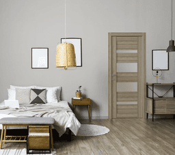 MIRELLA VETRO SHAMBOR SWING BELLDINNI MODERN INTERIOR DOOR - 3