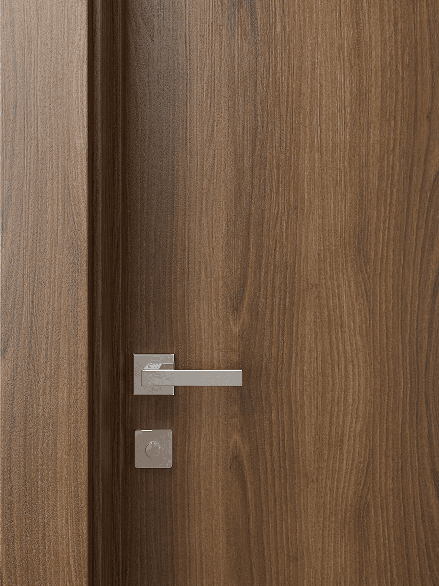 OPTIMA PECAN NUTWOOD SWING DOORS BELLDINNI MODERN INTERIOR DOOR - 3