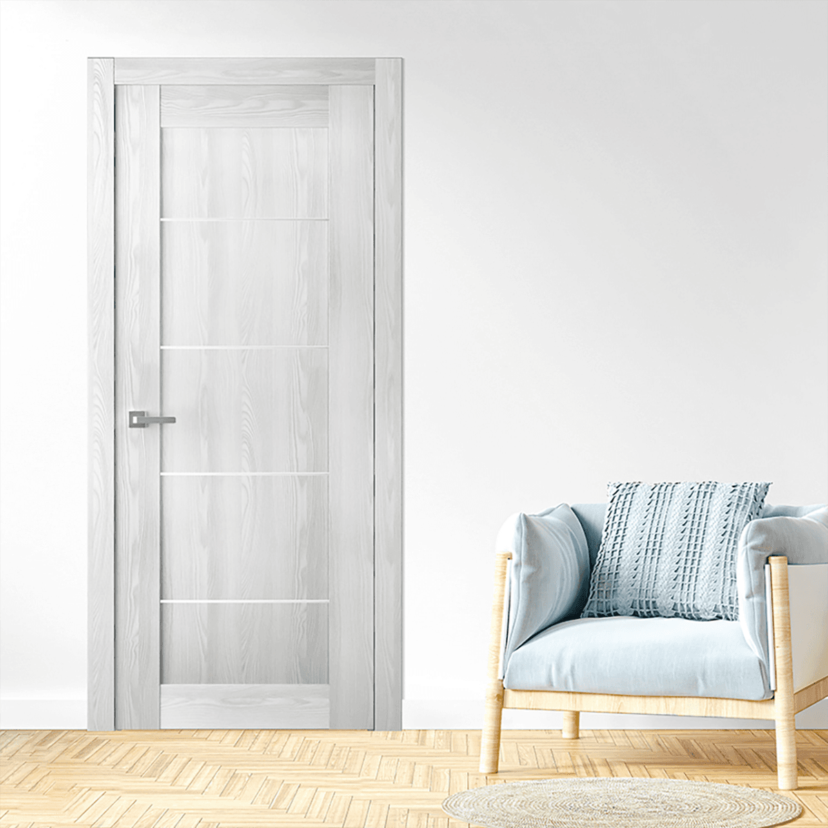 AVON 07 4H RIBEIRA ASH BI-FOLD BELLDINNI MODERN INTERIOR DOOR - 3