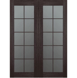 AVON 10 LITE VETRO VERALINGA OAK BYPASS BELLDINNI MODERN INTERIOR DOOR - 2