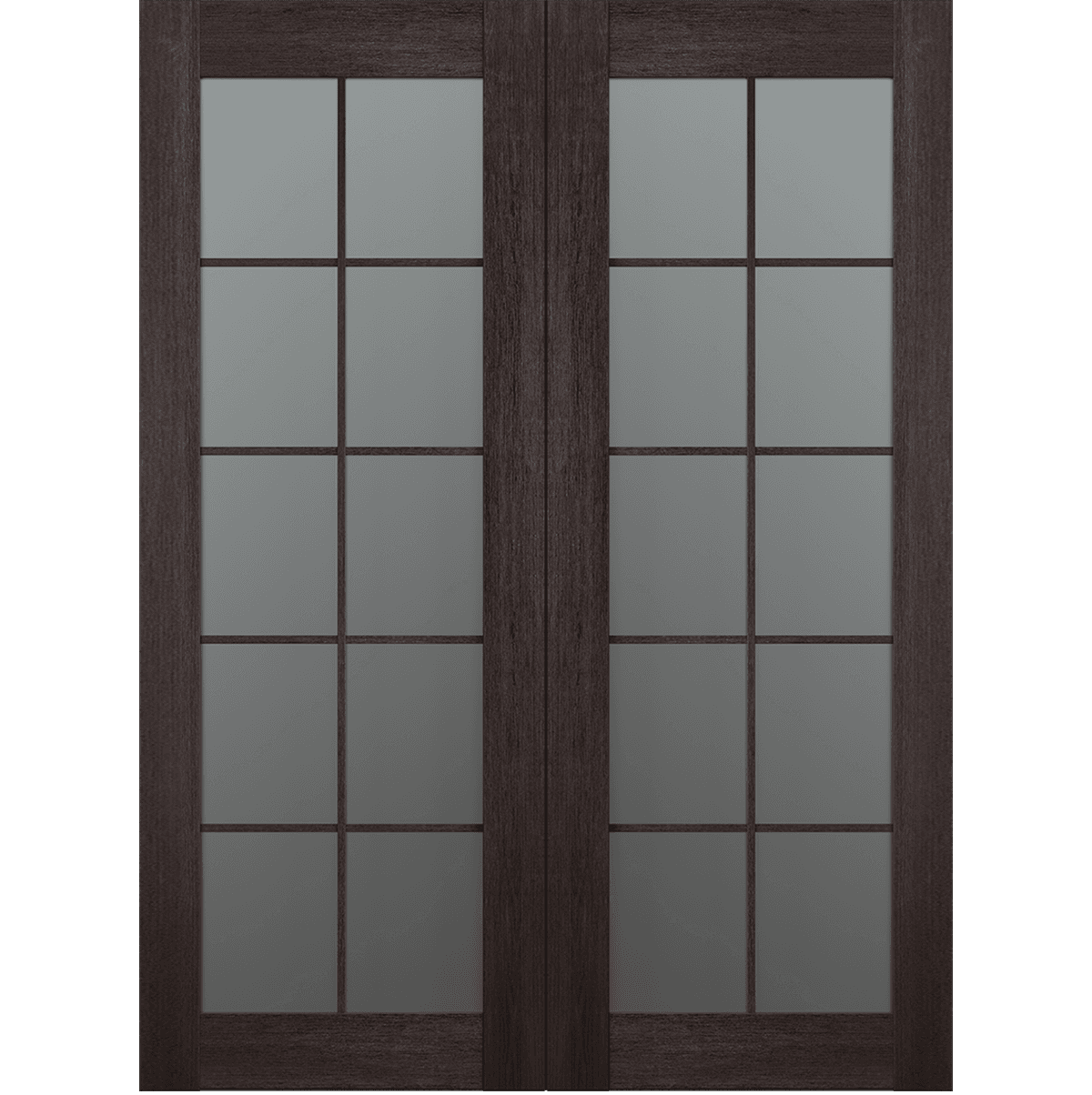 AVON 10 LITE VETRO VERALINGA OAK BYPASS BELLDINNI MODERN INTERIOR DOOR - 2