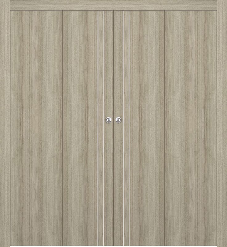 OPTIMA 2V SHAMBOR DOUBLE BI-FOLD BELLDINNI MODERN INTERIOR DOOR - 1