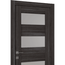 DELLA VETRO GRAY OAK BARN BELLDINNI MODERN INTERIOR DOOR - 2