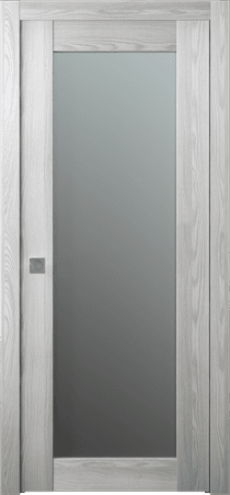 AVON 207 VETRO RIBEIRA ASH POCKET BELLDINNI MODERN INTERIOR DOOR - 1