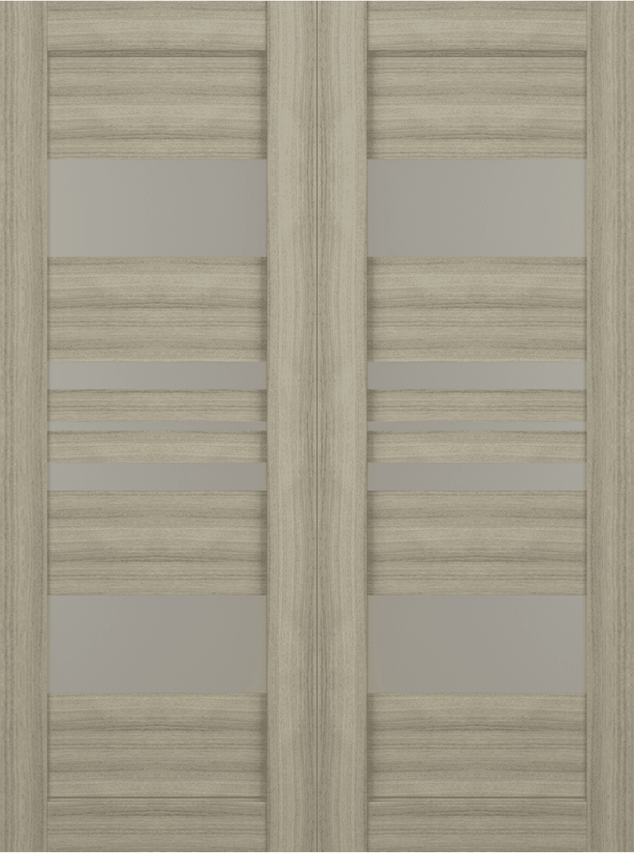 ROMI VETRO SHAMBOR DOUBLE BI-FOLD BELLDINNI MODERN INTERIOR DOOR - 2