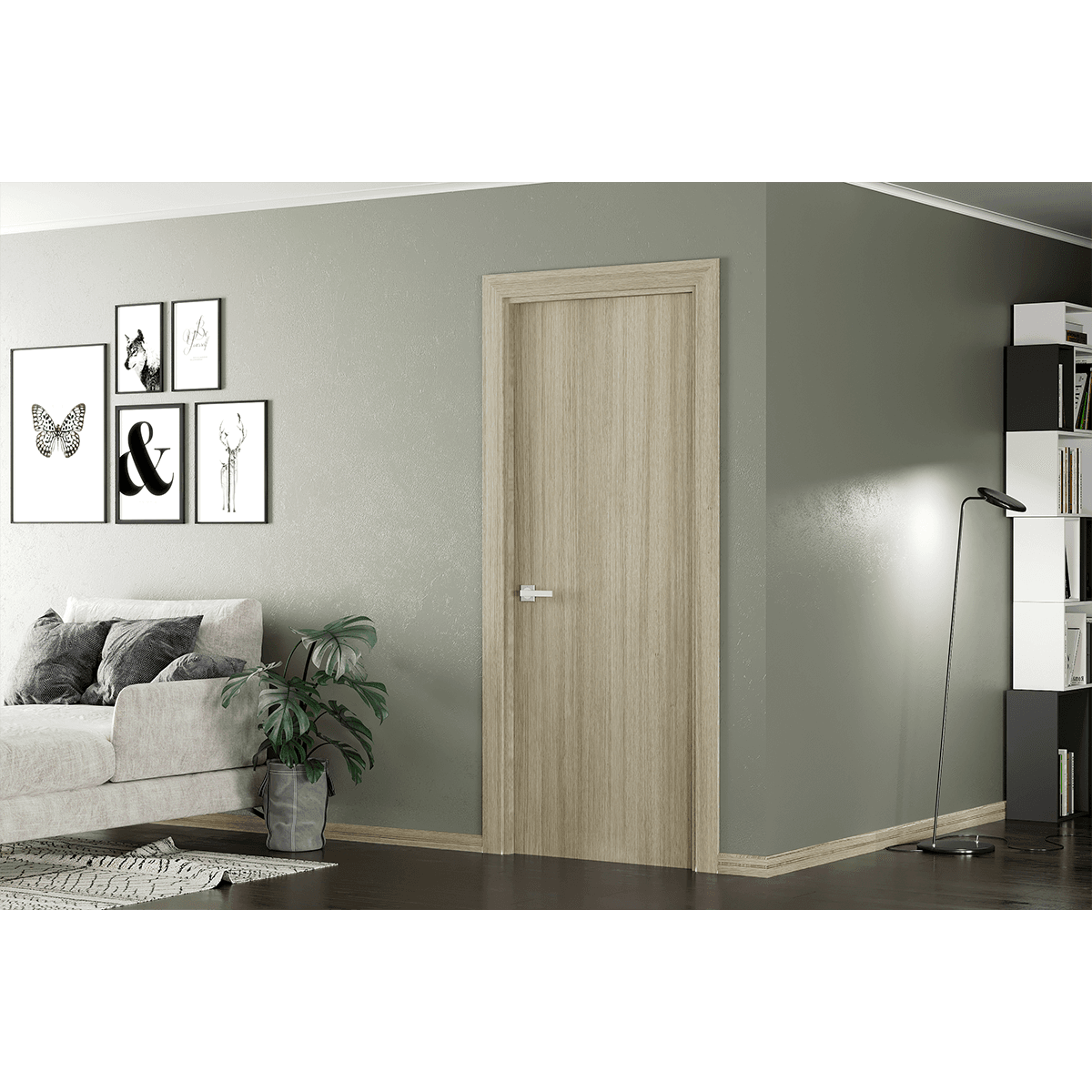 OPTIMA SHAMBOR SWING BELLDINNI MODERN INTERIOR DOOR - 3