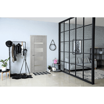 AVON 07-01 VETRO LIGHT URBAN SWING BELLDINNI MODERN INTERIOR DOOR - 2