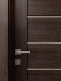 AVON 5 LITE VETRO VERALINGA OAK DOUBLE BELLDINNI MODERN INTERIOR DOOR - 5