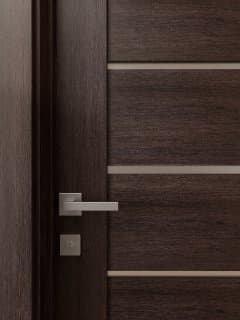 AVON 5 LITE VETRO VERALINGA OAK DOUBLE BELLDINNI MODERN INTERIOR DOOR - 5