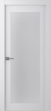 PALLADIO 207 VETRO BIANCO NOBLE SWING BELLDINNI MODERN INTERIOR DOOR - 1