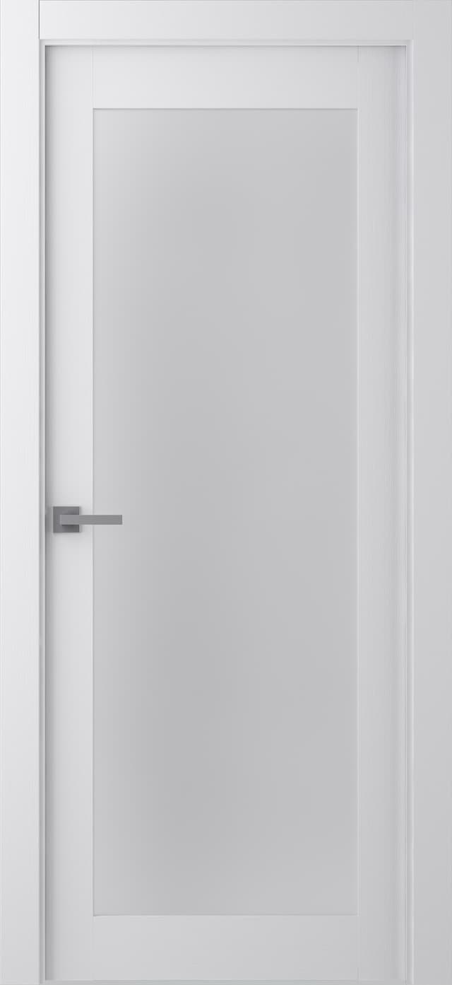 PALLADIO 207 VETRO BIANCO NOBLE SWING BELLDINNI MODERN INTERIOR DOOR