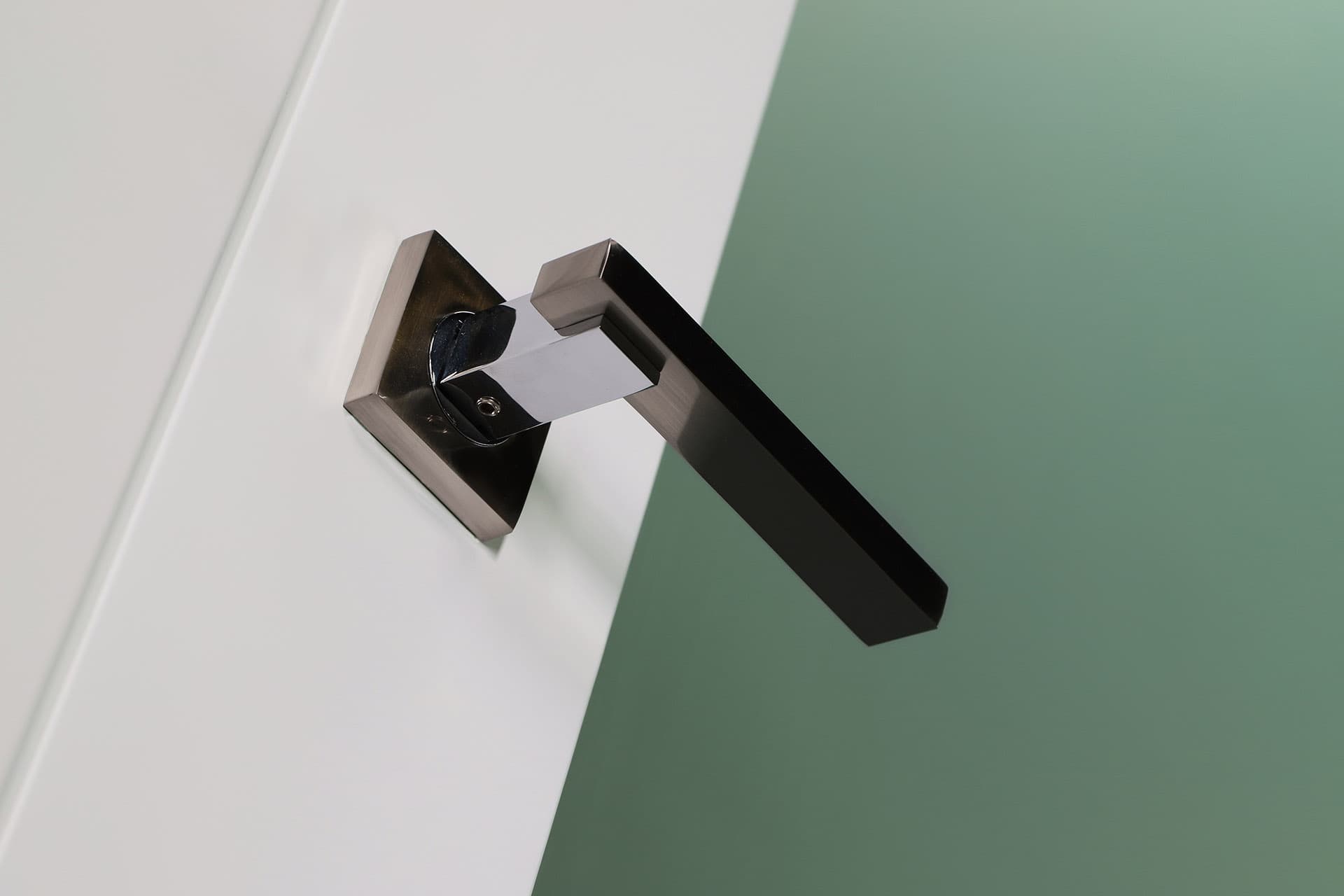 SMART PRO 5 LITE VETRO POLAR WHITE BARN BELLDINNI MODERN INTERIOR DOOR - 5