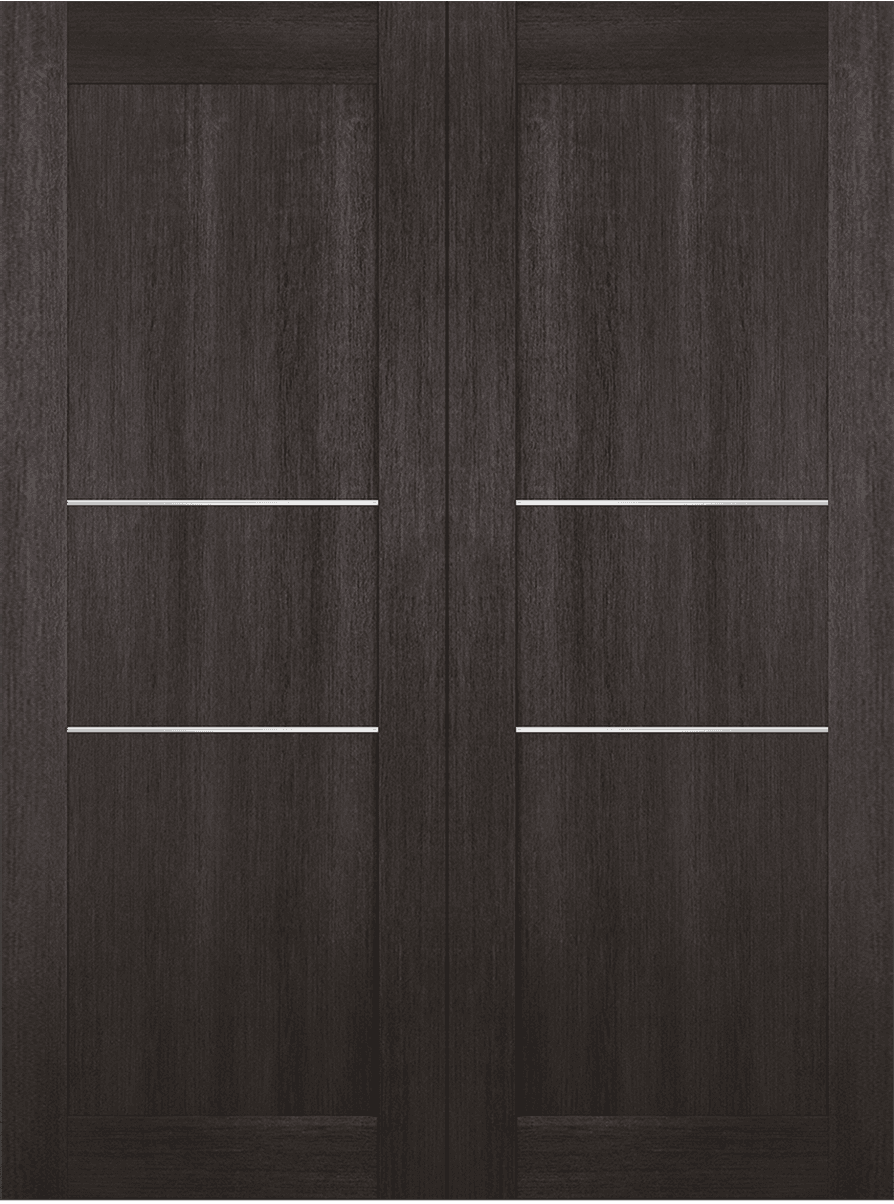 AVON 07 2H VERALINGA OAK DOUBLE BARN BELLDINNI MODERN INTERIOR DOOR - 2