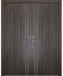 UNICA 2V GRAY OAK CLOSET BELLDINNI MODERN INTERIOR DOOR - 1