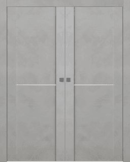 AVON 01 1H LIGHT URBAN DOUBLE POCKET DOORS BELLDINNI MODERN INTERIOR DOOR - 1