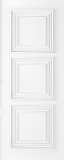 PALAZZO 3 POLAR WHITE SLAB BELLDINNI MODERN INTERIOR DOOR - 1