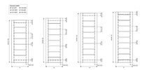 ALDA BIANCO NOBLE SLAB BELLDINNI MODERN INTERIOR DOOR - 5