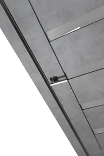 AVON 07-04 VETRO DARK URBAN DOUBLE INVISIBLE METAL FRAME BELLDINNI MODERN INTERIOR DOOR - 4