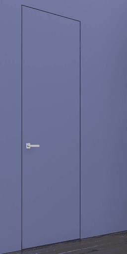 Primed Door Painting Double Frameless Belldinni Modern Interior Door - 5