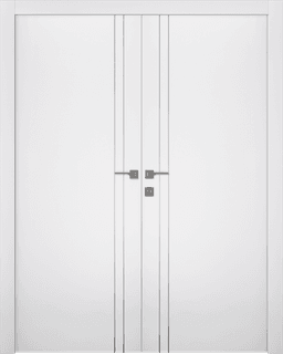 PALLADIO 2V BIANCO NOBLE CLOSET BELLDINNI MODERN INTERIOR DOOR - 1