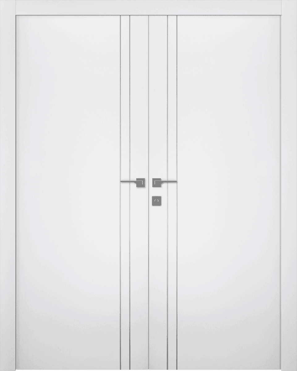 PALLADIO 2V BIANCO NOBLE CLOSET BELLDINNI MODERN INTERIOR DOOR - 1