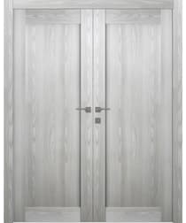 AVON 07 RIBEIRA ASH DOUBLE BELLDINNI MODERN INTERIOR DOOR - 1
