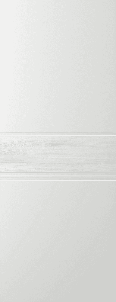 TWINWOOD 2 POLAR WHITE SLAB BELLDINNI MODERN INTERIOR DOOR - 1
