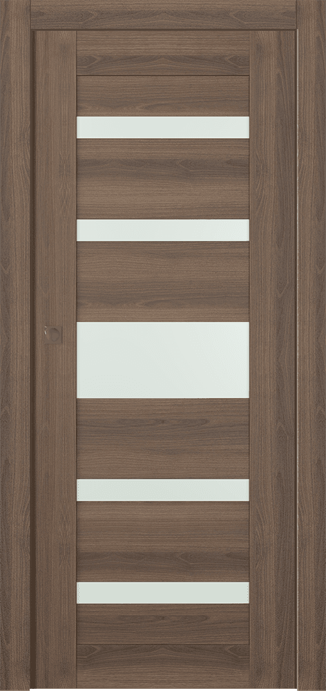 AVON 07-05 VETRO PECAN NUTWOOD POCKET DOORS BELLDINNI MODERN INTERIOR DOOR - 1