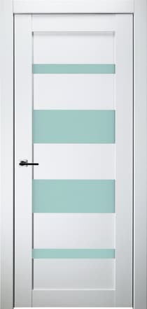 MIRELLA VETRO BIANCO NOBLE SWING BELLDINNI MODERN INTERIOR DOOR - 1
