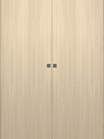 OPTIMA LOIRE ASH DOUBLE MAGIC DOORS BELLDINNI MODERN INTERIOR DOOR - 1