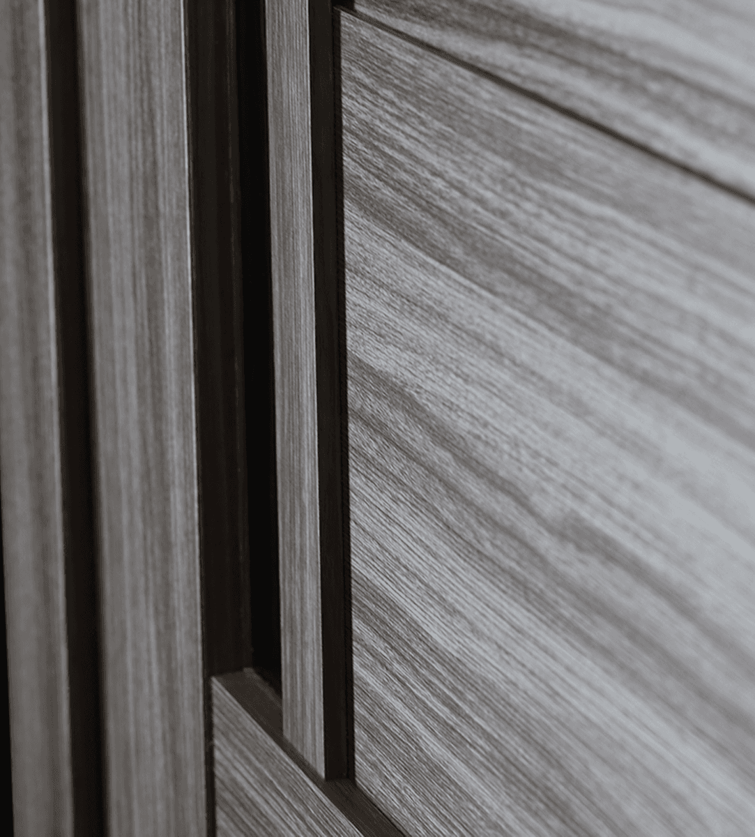 ESTA BLACK VETRO GRAY OAK SWING BELLDINNI MODERN INTERIOR DOOR - 7