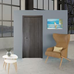 PALLADIO 2V GRAY OAK SWING BELLDINNI MODERN INTERIOR DOOR - 4