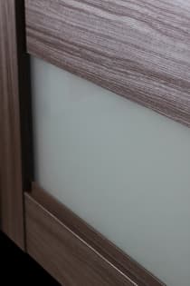 GINA VETRO GRAY OAK CLOSET DOORS BELLDINNI MODERN INTERIOR DOOR - 4