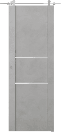 AVON 01 3H LIGHT URBAN BARN BELLDINNI MODERN INTERIOR DOOR - 1