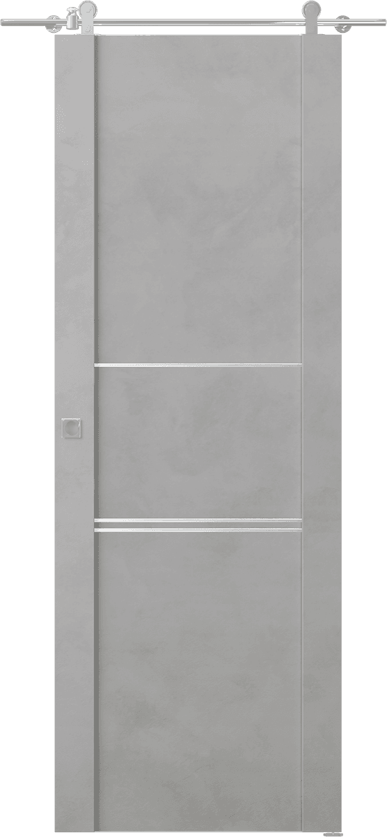 AVON 01 3H LIGHT URBAN BARN BELLDINNI MODERN INTERIOR DOOR - 1