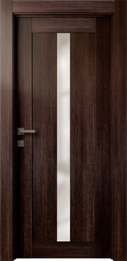 AVON 101 VETRO VERALINGA OAK SWING DOORS BELLDINNI MODERN INTERIOR DOOR - 1