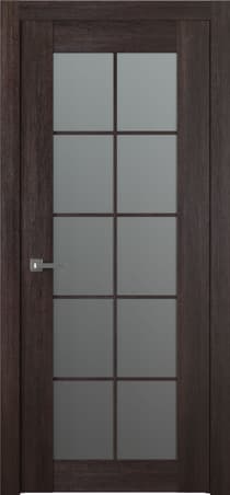 AVON 10 LITE VETRO VERALINGA OAK SWING BELLDINNI MODERN INTERIOR DOOR - 1