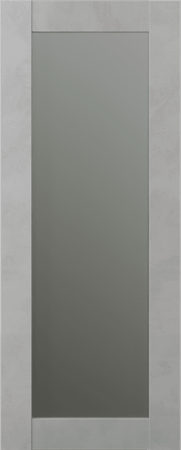 AVON 207 VETRO LIGHT URBAN SLAB BELLDINNI MODERN INTERIOR DOOR - 1