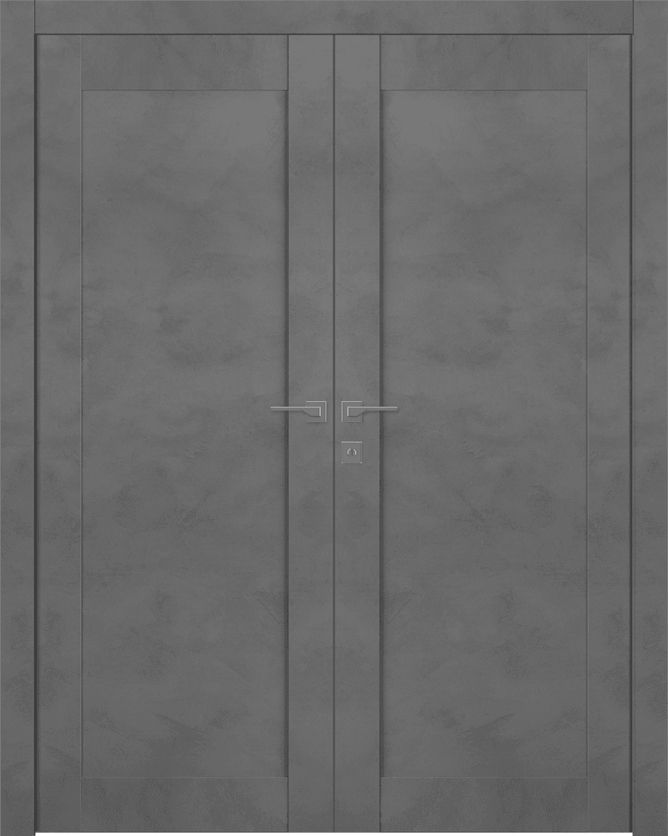 AVON 07 DARK URBAN DOUBLE BELLDINNI MODERN INTERIOR DOOR - 1