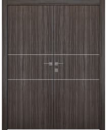 PALLADIO 2H GRAY OAK CLOSET BELLDINNI MODERN INTERIOR DOOR - 1