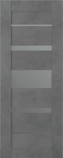 AVON 07-03 VETRO DARK URBAN BARN BELLDINNI MODERN INTERIOR DOOR - 2