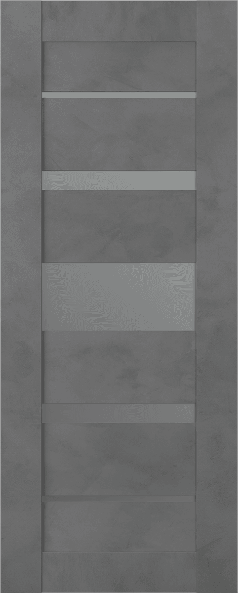 AVON 07-03 VETRO DARK URBAN BARN BELLDINNI MODERN INTERIOR DOOR - 2