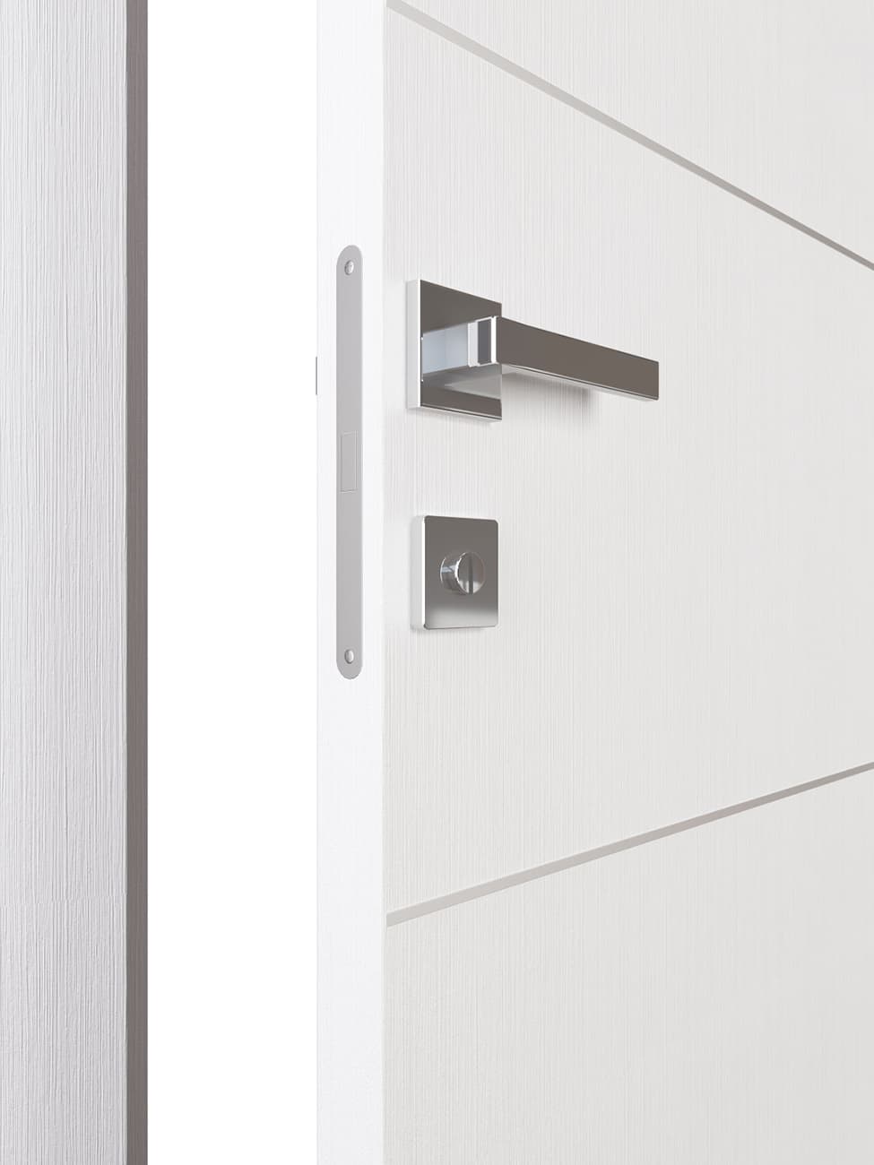 PALLADIO 2H BIANCO NOBLE SWING BELLDINNI MODERN INTERIOR DOOR - 3